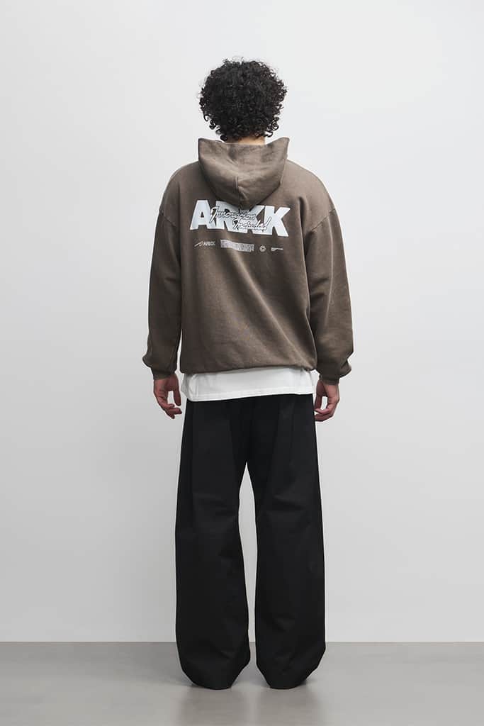 ARKK Apparel ARKK Boxy Hoodie 3.0 | Faded Brown Hoodie
